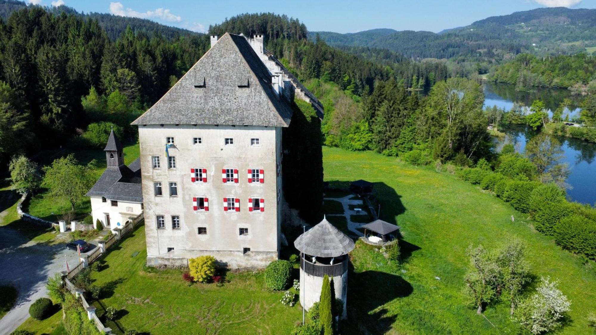 Schloss Moosburg Gaestehaus Екстериор снимка